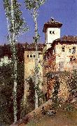The Ladies' Tower in the Alhambra, Granada Ortega, Martin Rico y